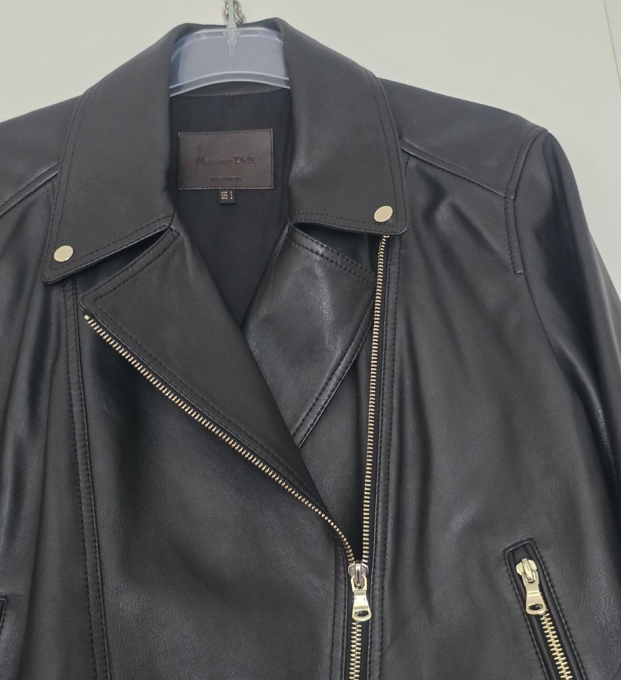 Massimo Dutti Jacken: Massimo Dutti BikerLederjacke, Grösse L, Neu – Neu (gemäss Beschreibung) aus Biberist von charobaum 1
