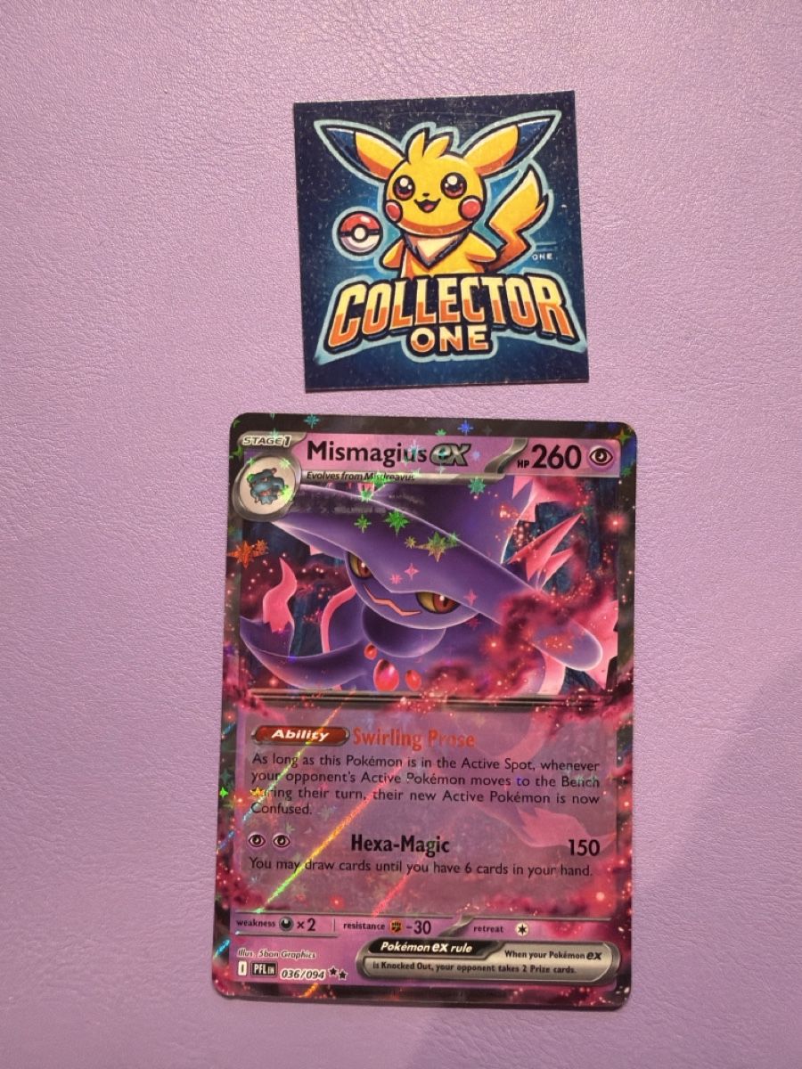 Pokémon Carte collezionabili: Pokemon Mismagius EX Top Artwork – Nuovo (secondo la descrizione) da Lommiswil venduto da CollectorOne