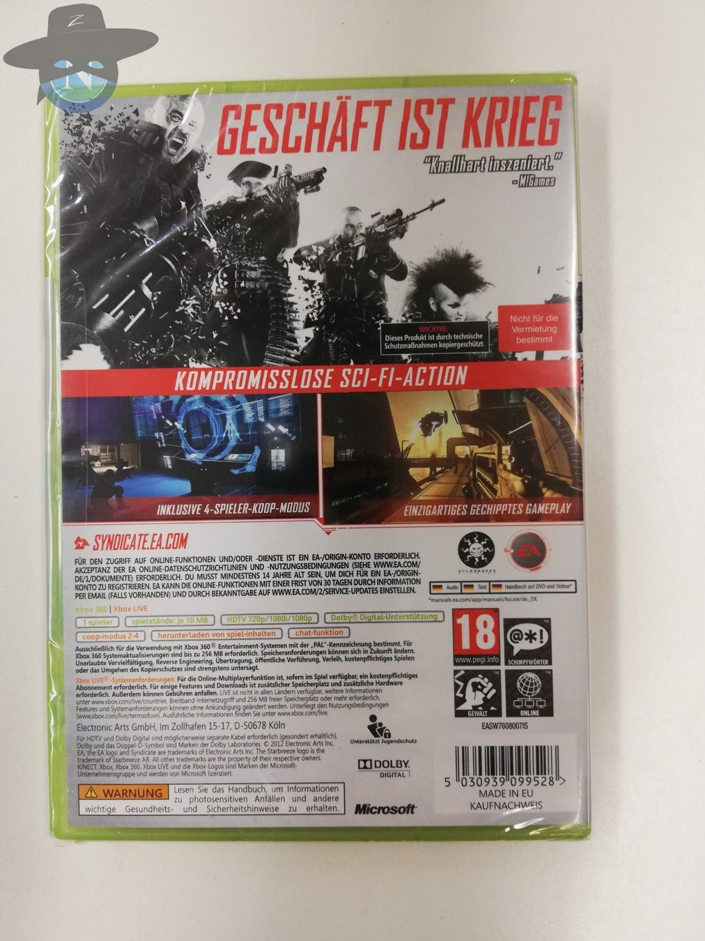 Microsoft Giochi: Syndicate / Xbox 360 / NEU - sealed - OVP, bitte lesen – Nuovo (secondo la descrizione) da St. Gallen venduto da zorro_dc 1