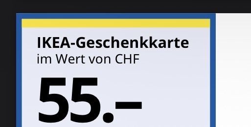 Ikea Gutscheine: Ikea Gutscheine CHF 125.- – Neu und originalverpackt aus Glarus von Sky039 1