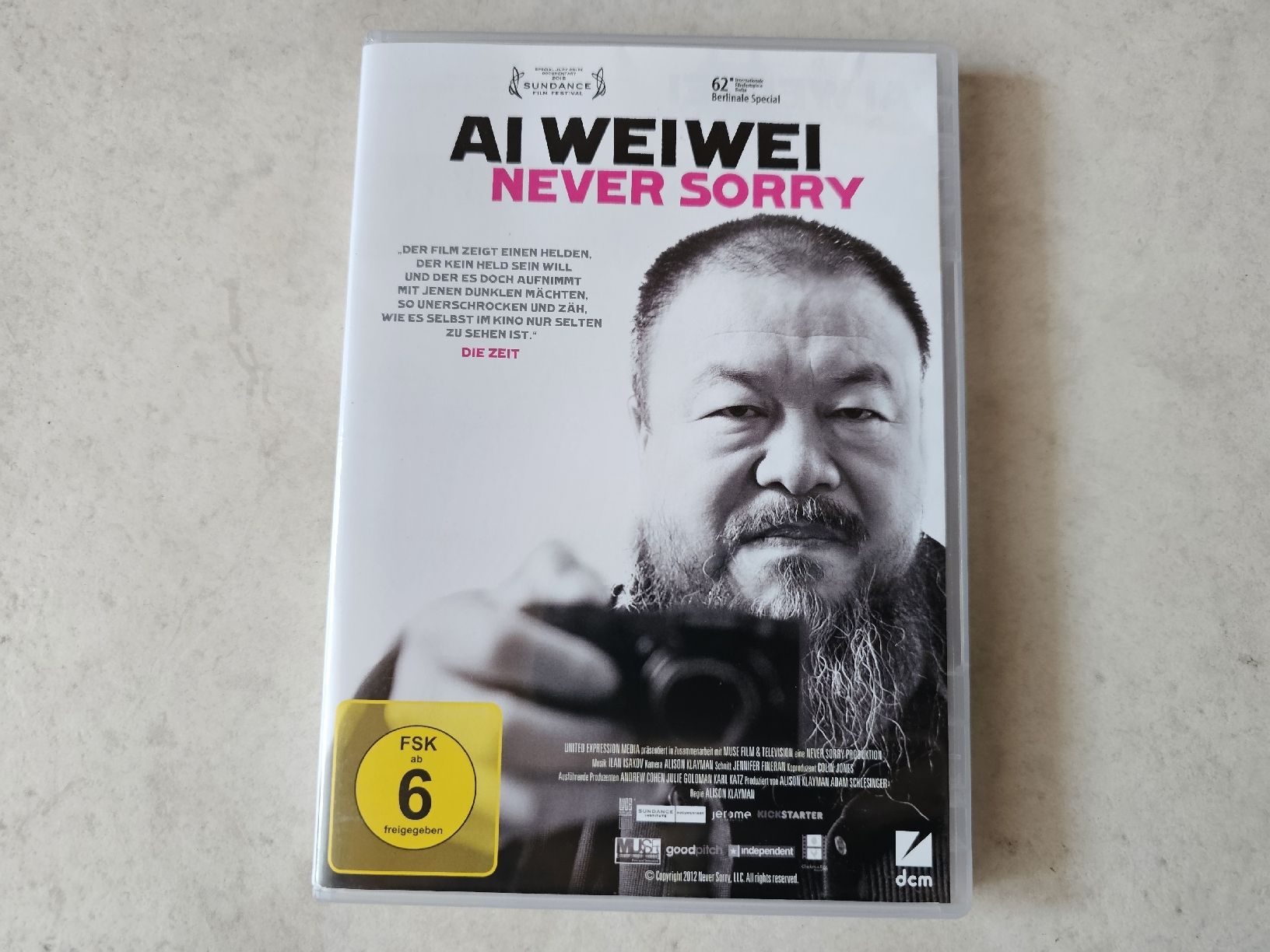 Tutti i DVDs: Ai Weiwei  -  Never Sorry – Usato da Schneisingen venduto da backstore24
