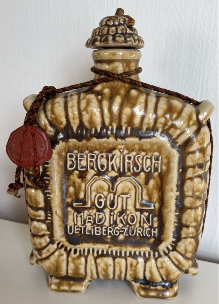 Bottiglie: Kellerfund Steingutflasche Bergkirsch – Usato da Uznach venduto da bike181959 3