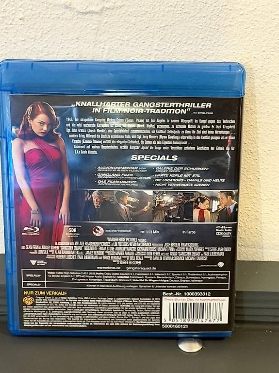 Alle DVDs: Gangster Squad Blu-ray – Gebraucht aus Eschen von andinymous 2