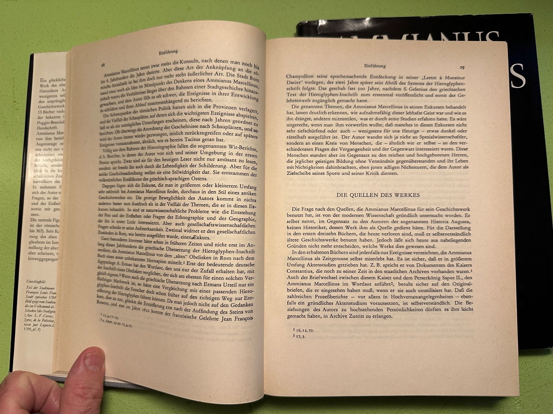 Libri: Ammianus Marcellinus: Römische Geschichte 2 Bde. lat/d – Usato da Zürich venduto da allp 4