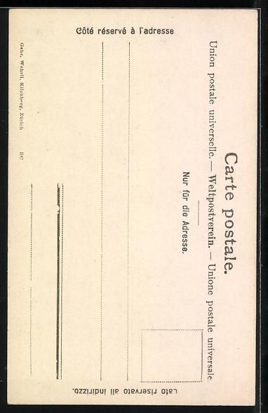 Cartoline postali: Gotthardbahn, Nordseite gegen Altdorf, P – Usato da Berlin venduto da bartko-reher 1
