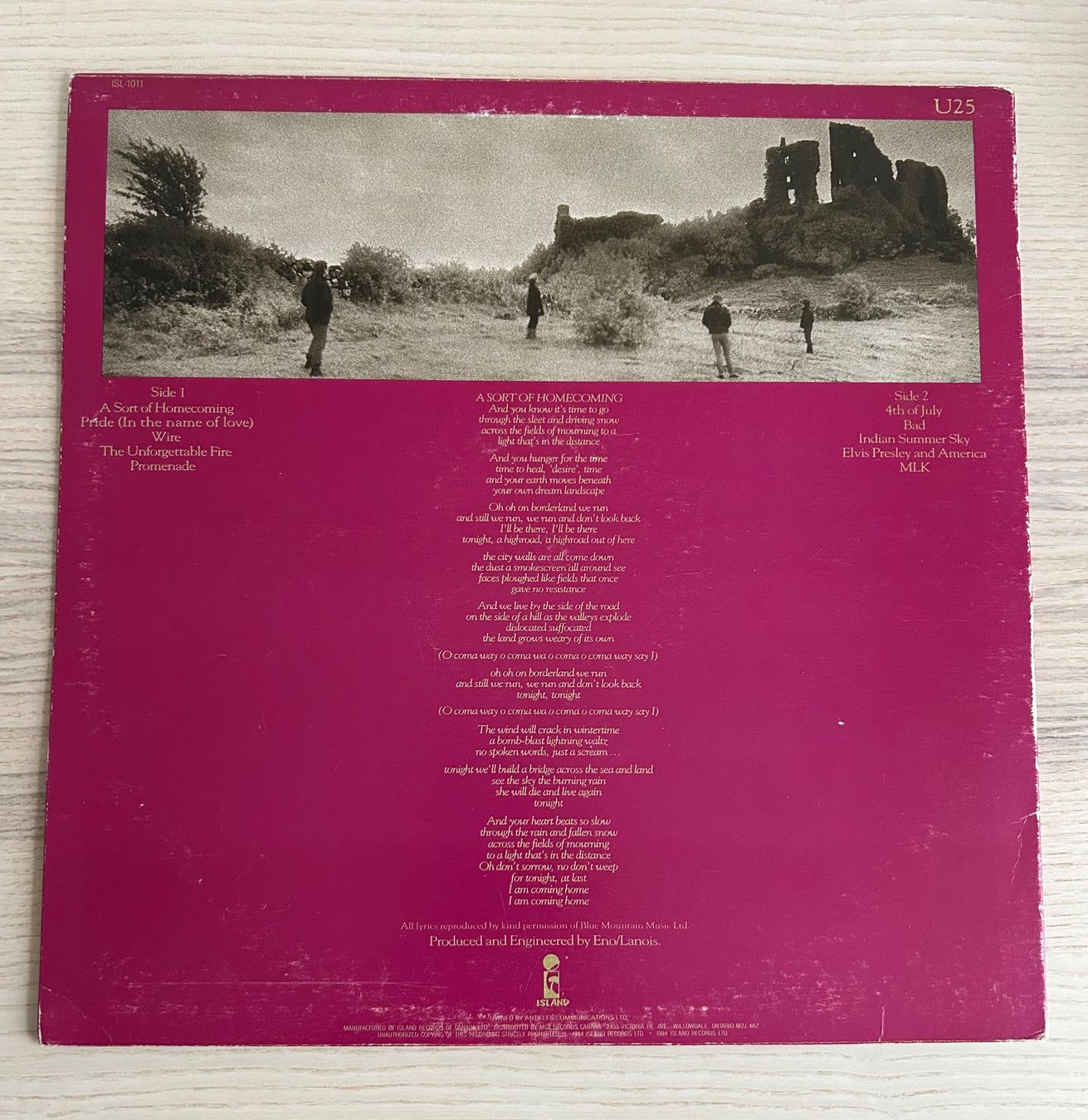 Dischi in vinile: Vinyl : U2 / The Unforgettable Fire – Usato da Genève venduto da NipponiaNippon 1