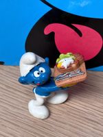 Schlumpf mit Frühstücks-Toast