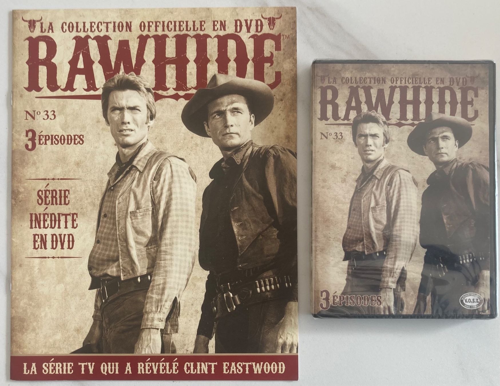 Tutti i DVDs: CLINT EASTWOOD - RAWHIDE N°33 – Usato da Poliez-Pittet venduto da Newtown-Records
