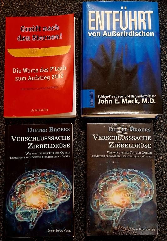 Bücher: 3er-Buchset: Dieter Broers, John E. Mack & P'taah – Neu und originalverpackt aus Rüti ZH von la-93