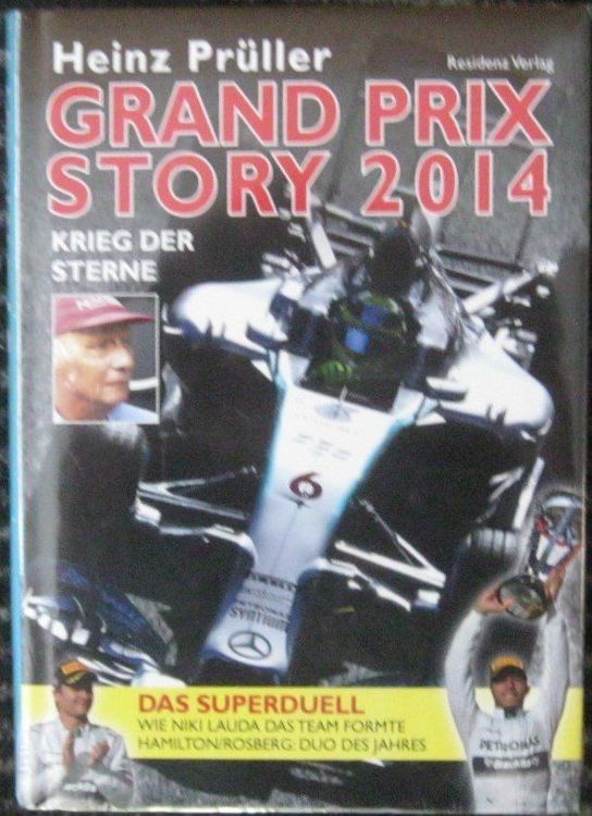 Sachbücher & Ratgeber: Grand Prix Story 2014 Heinz Prüller – Neu und originalverpackt aus Bregenz von Automobilia-Bodensee
