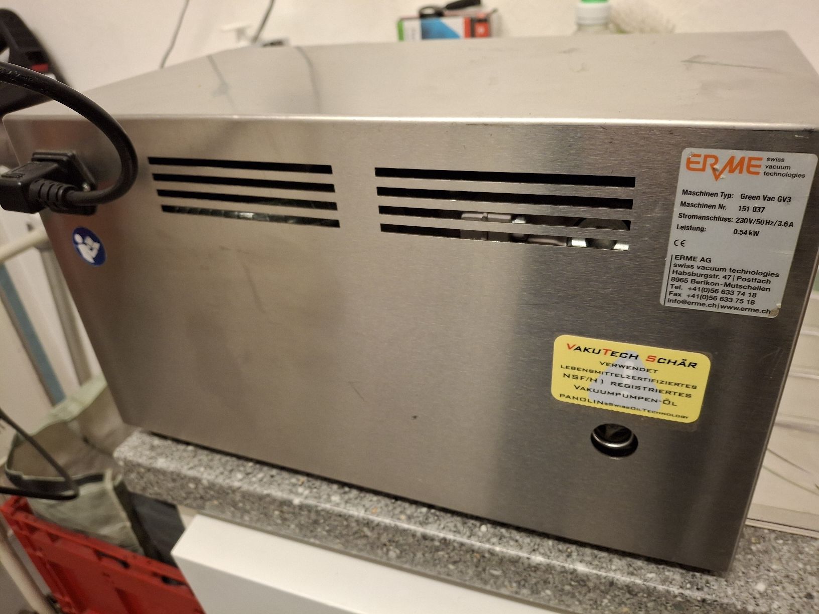 Elettrodomestici da cucina: Green Vac Gerät – Usato da Bern venduto da Sahlenweidli 4