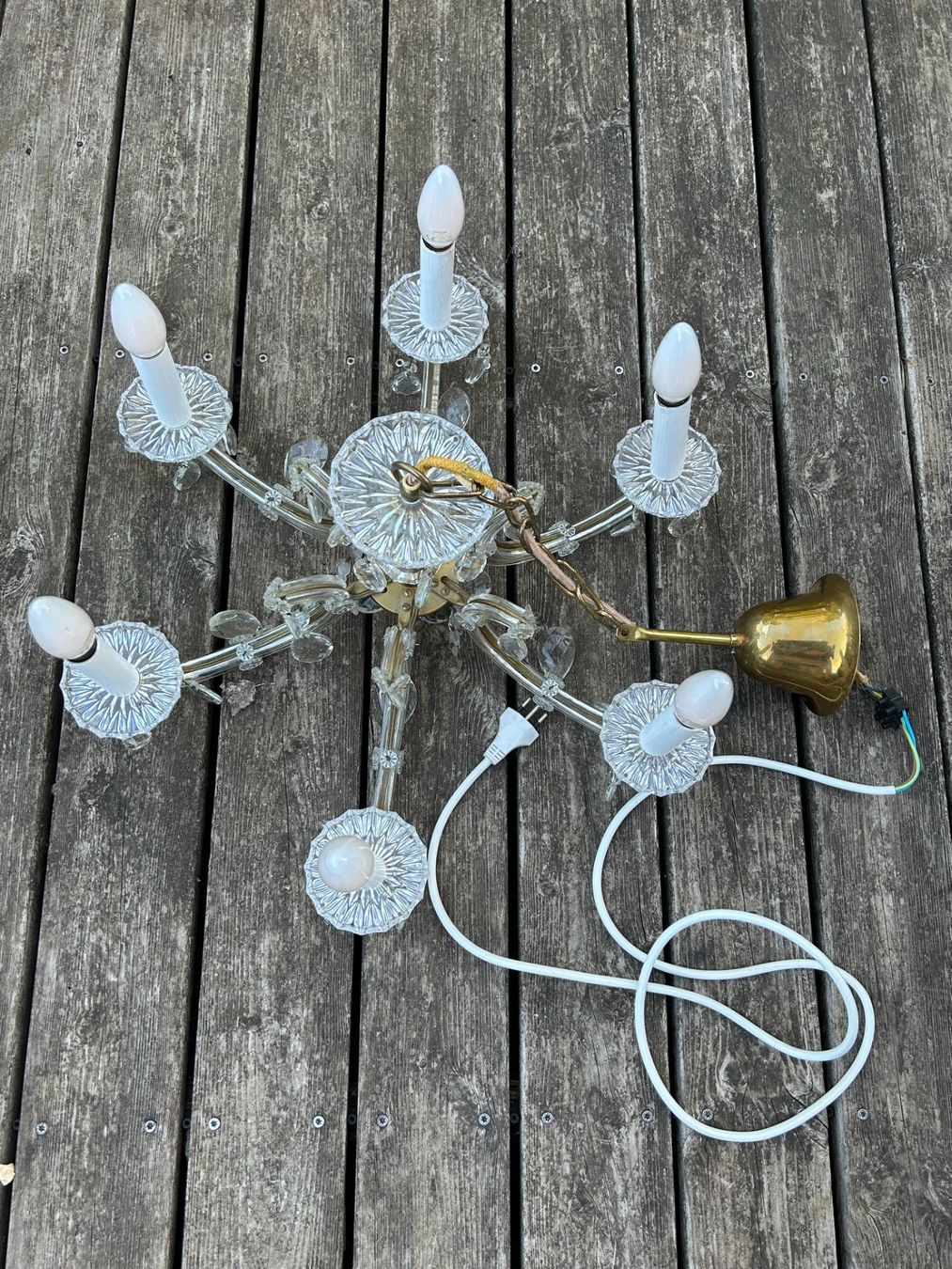 Lampadari & plafoniere: Kronleuchter mit 6 Flammen – Usato da Basel venduto da eva_rst2 3