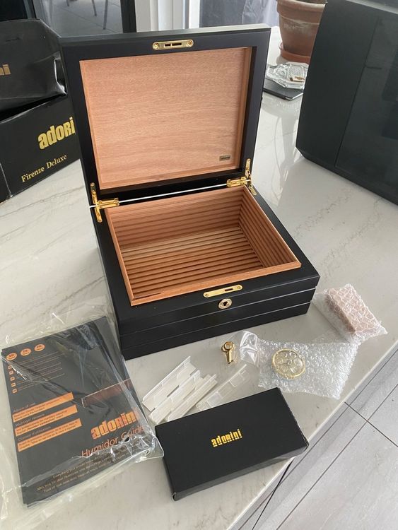 Humidor Adorini Firenze, neu, Original verpackt Kaufen auf Ricardo