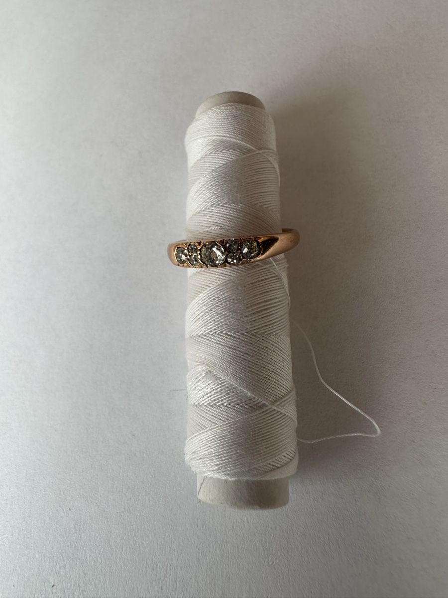 Anelli: Rosegold mit Altschliff-Diamanten – Usato da Bäch SZ venduto da Spiesson 5