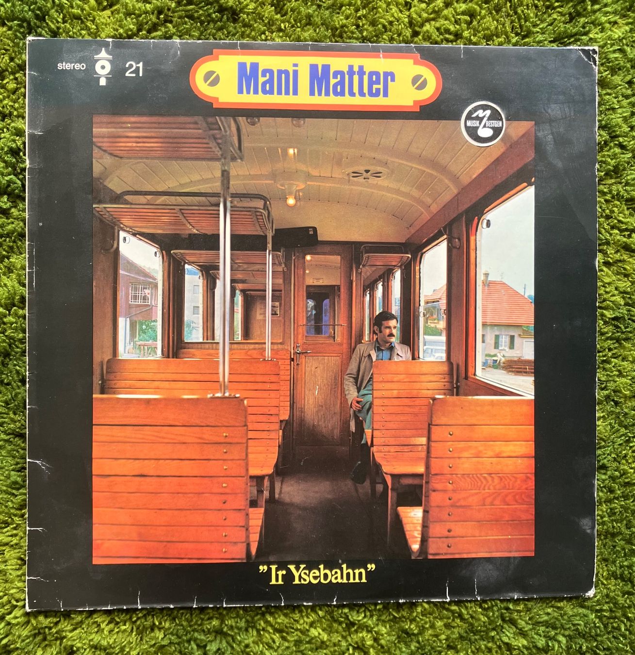 Dischi in vinile: Schallplatte Mani Matter Ir Ysebahn – Usato da Brione sopra Minusio venduto da fenicolam