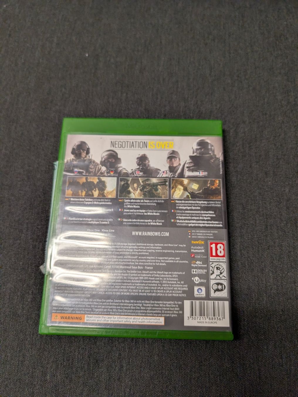 Giochi: Tom Clancy rainbow six siege Microsoft Xbox Series x / one – Usato da Giubiasco venduto da Ticinerd 1