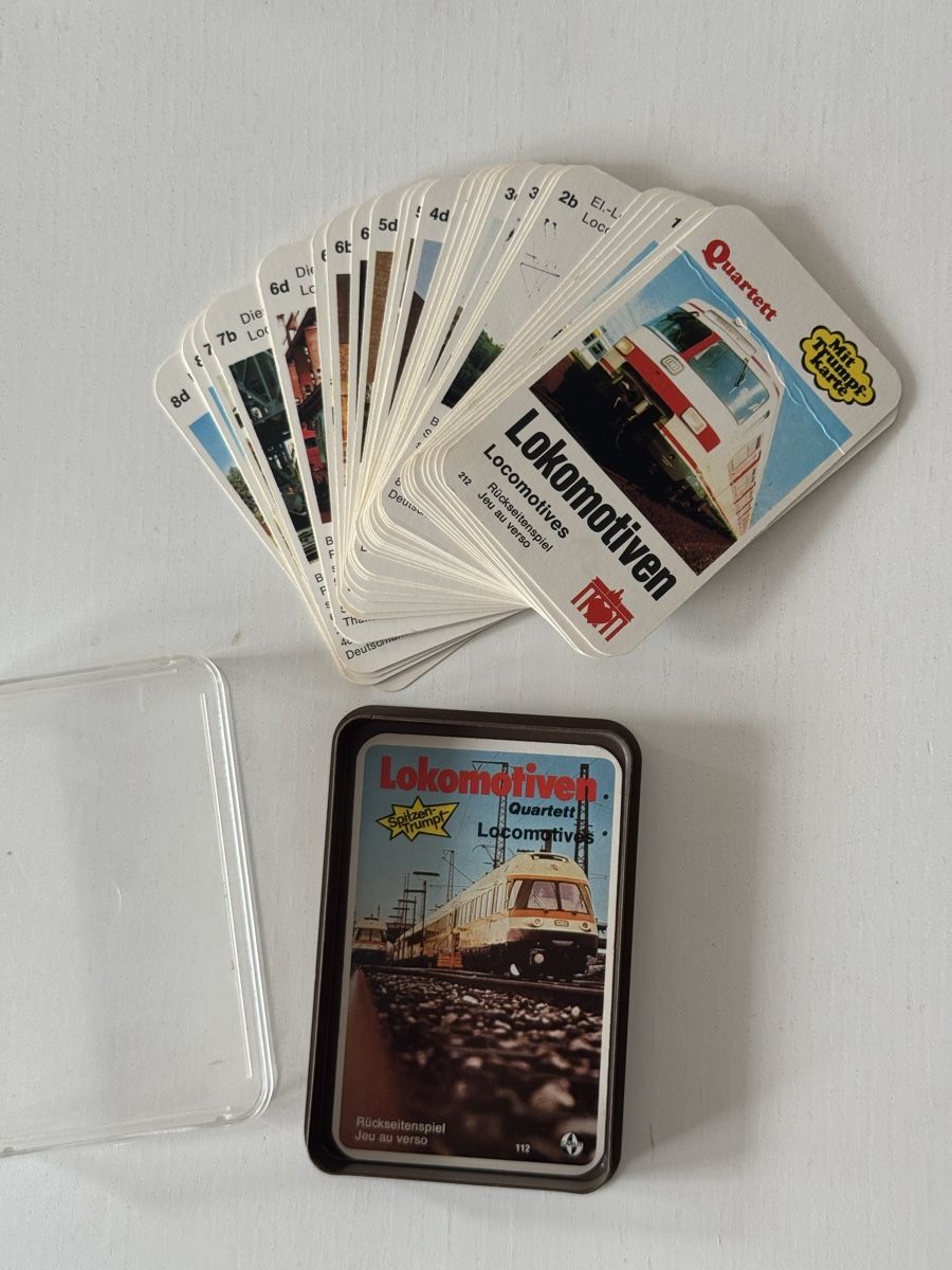 Jeux: 10 verschiedene Quartettspiel-Decks – D'occasion à Herrliberg par psm_67l5 7