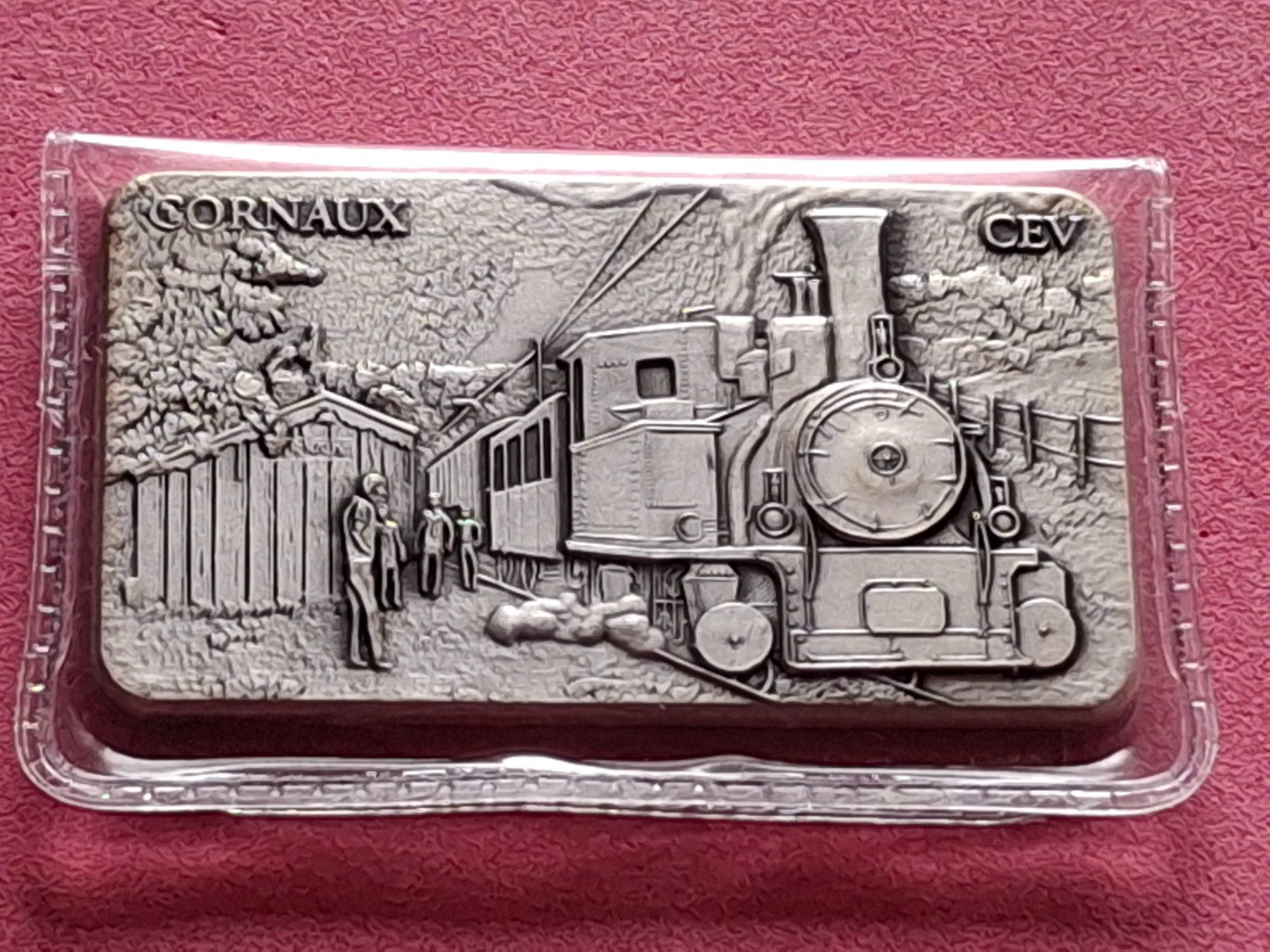 Metalli preziosi: CH EISENBAHN - CORNAUX CEV - OVP – Usato da Boniswil venduto da dpd4coins
