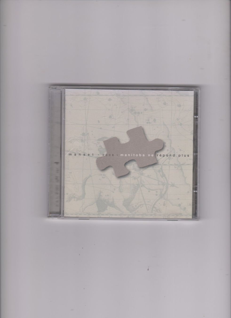 CDs: CD  Gérard Manset 2008 Manitoba ne répond plus – D'occasion à Bex par Canouille