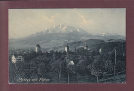 LUZERN - Musegg - Pilatus - 1908 glatt