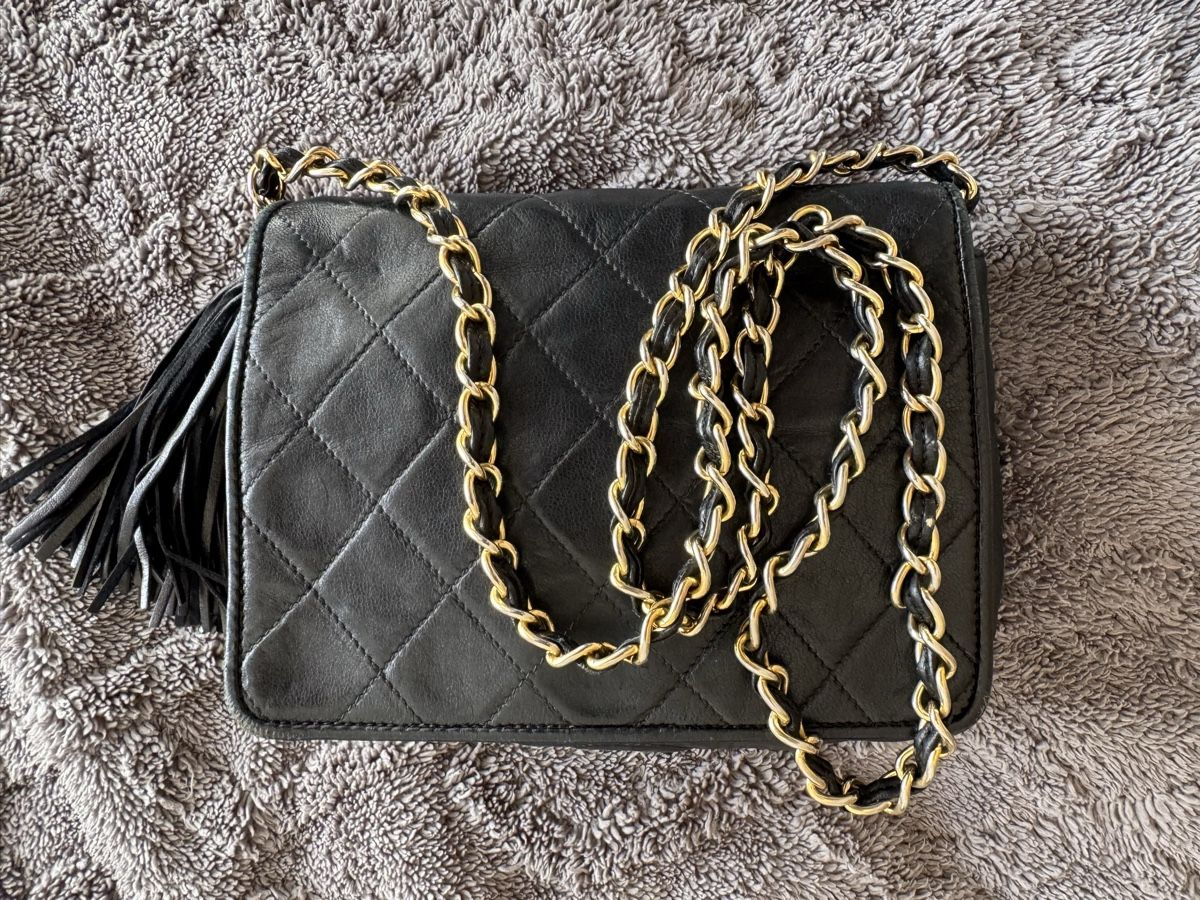 Chanel Borse da donna: Original Vintage Chanel Camera Bag - Lambskin - Serie 0 (198 – Usato da Glattbrugg venduto da Anjavodopivec