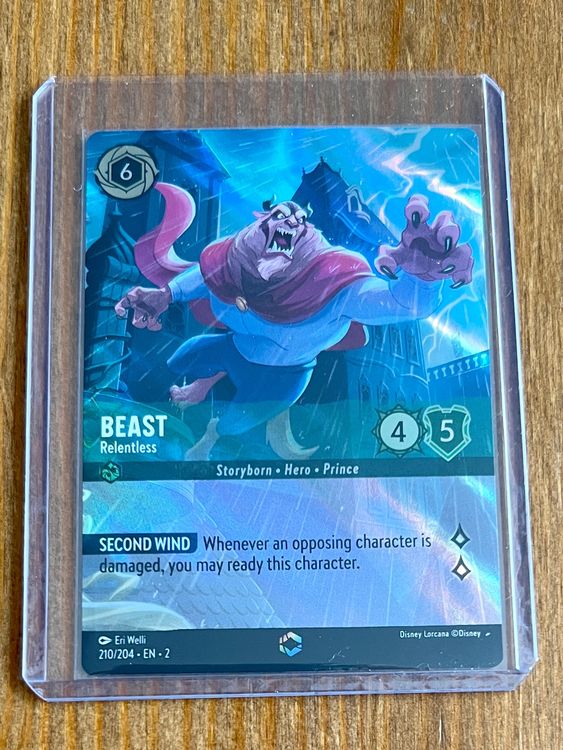Lorcana Enchanted: Beast Relentless EN (Neu (gemäss Beschreibung)) in ...
