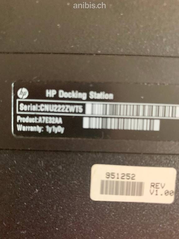 Hewlett Packard Docking station: Docking Station HP A7E32AA – Usato da Epalinges venduto da pvanden 3