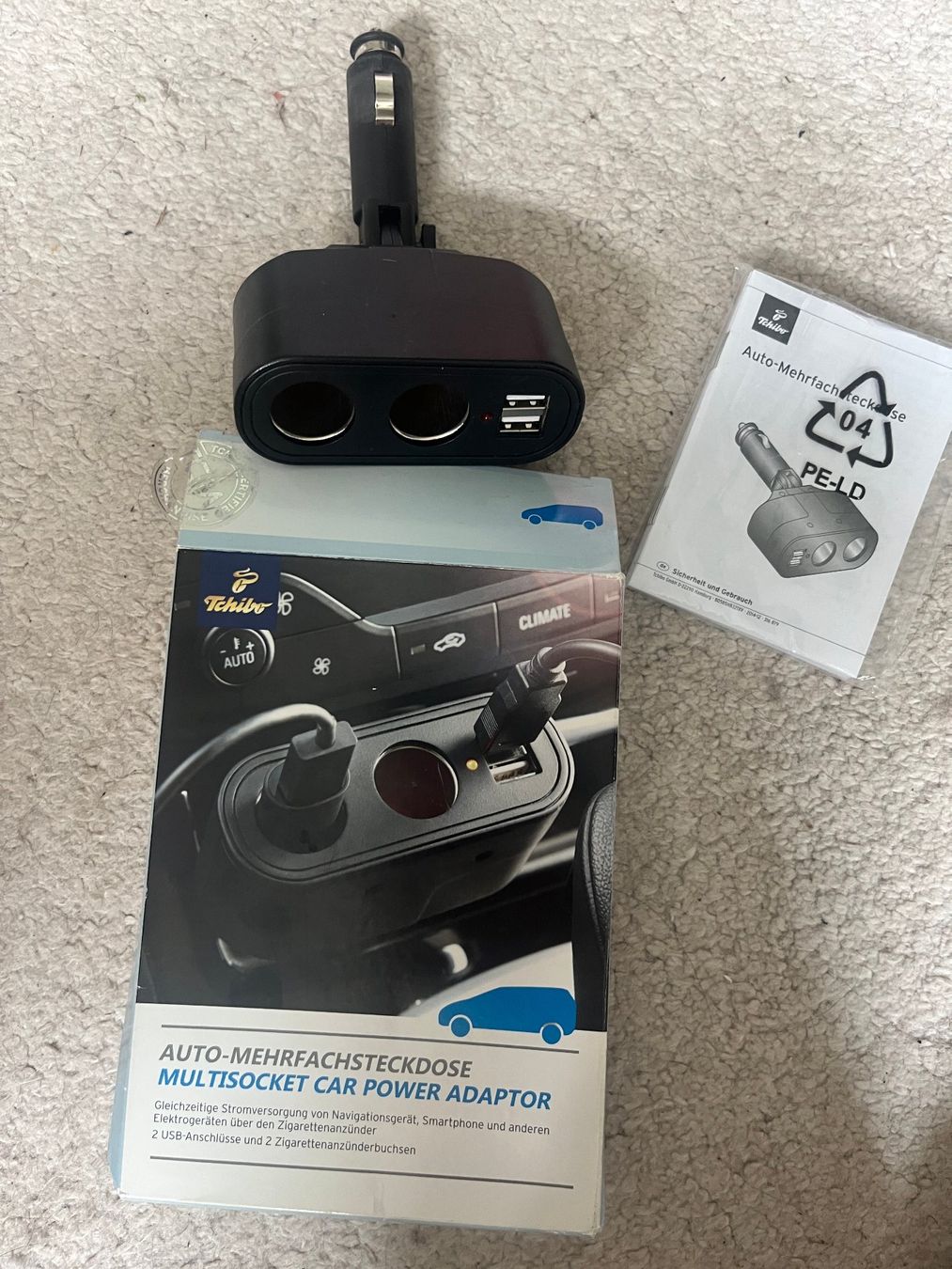 Sonstiges: Auto Mehrfachstecker mit USB Zigarettenanzünder – Gebraucht aus Muri b. Bern von Buppalina