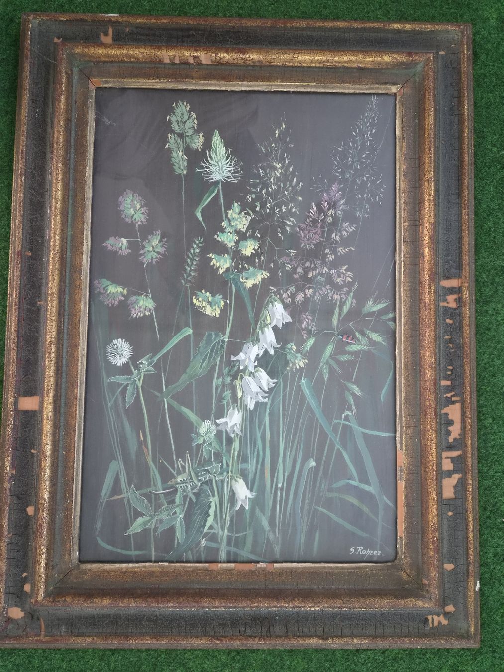Tableaux: 4 œuvres représentants des fleurs – D'occasion à Farvagny-le-Grand par CollectibleWatches 5
