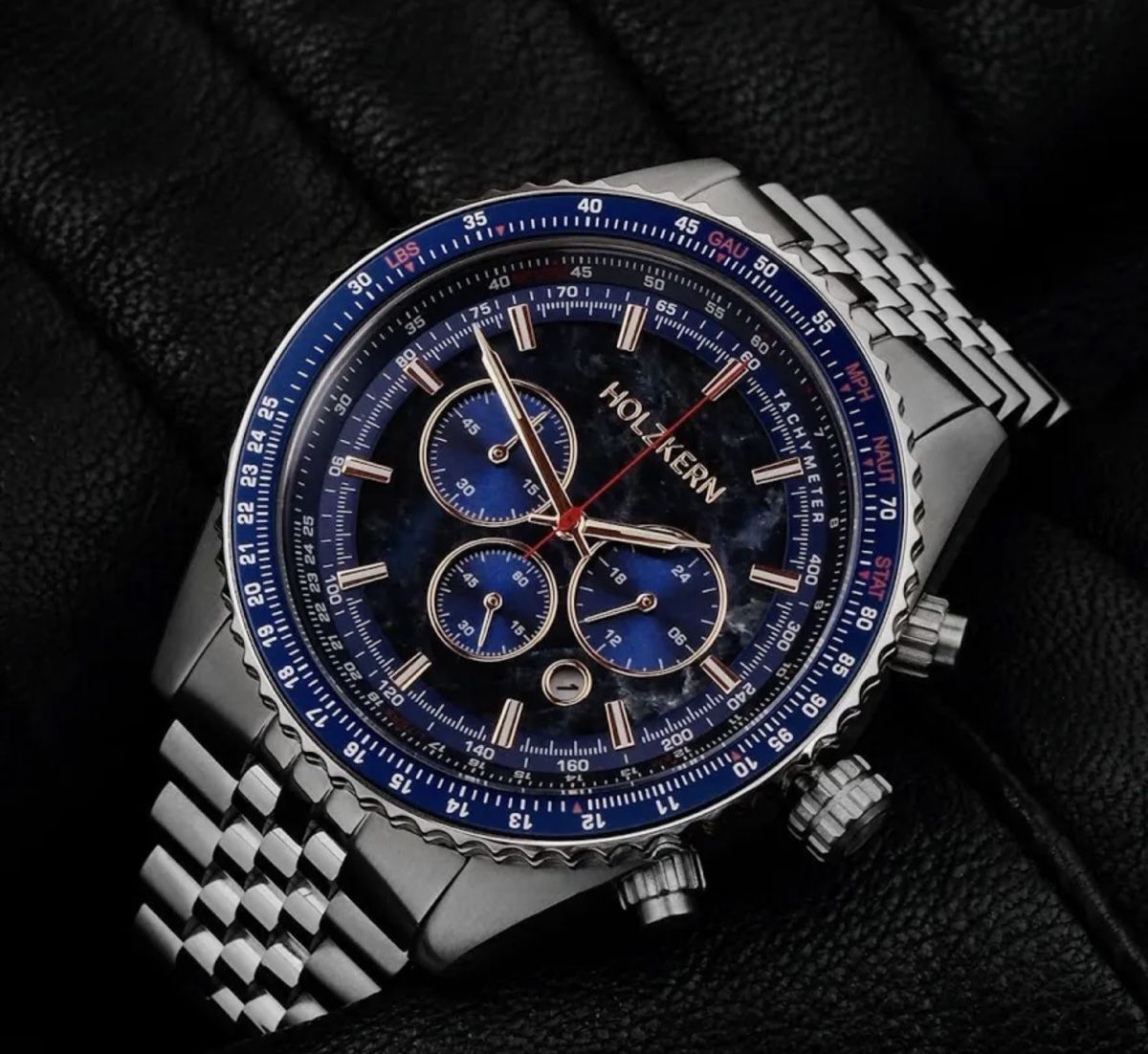 Orologi: Holzkern Uhr Chronograph, original verpackt – Nuovo e nell'imballaggio originale da Bassersdorf venduto da ACHI-47 1