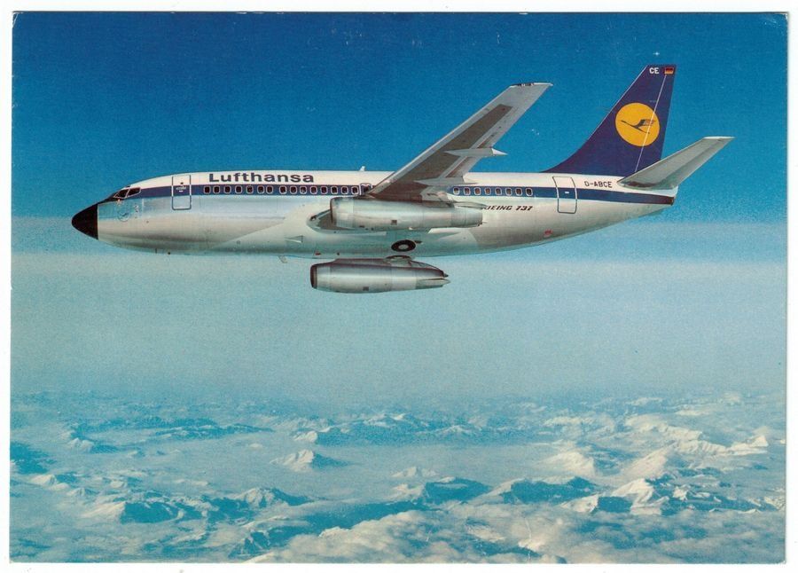 Ansichtskarten: Boeing 737 City Jet Lufthansa – Gebraucht aus Frauenfeld von POML