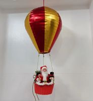❄️ NEU Weihnachtsdeko Santa mit Heißluftballon Hängend