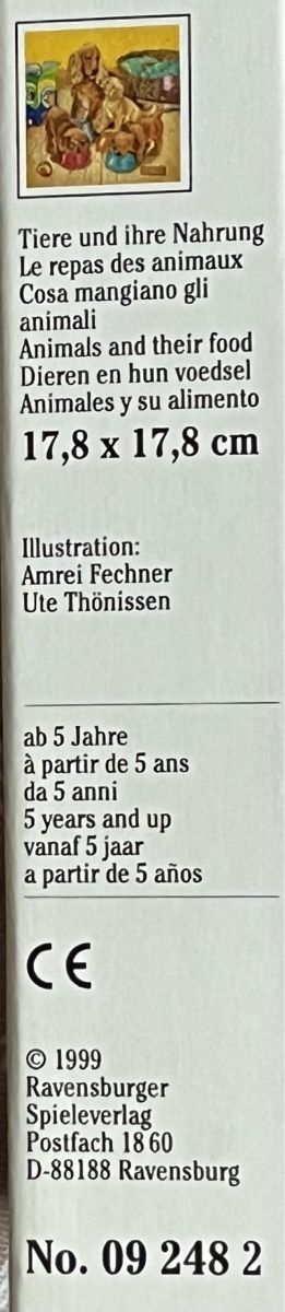 Ravensburger Puzzle: Le repas des animaux 3 puzzles de 49 pièces – Usato da La Tour-de-Peilz venduto da Pansy02 3