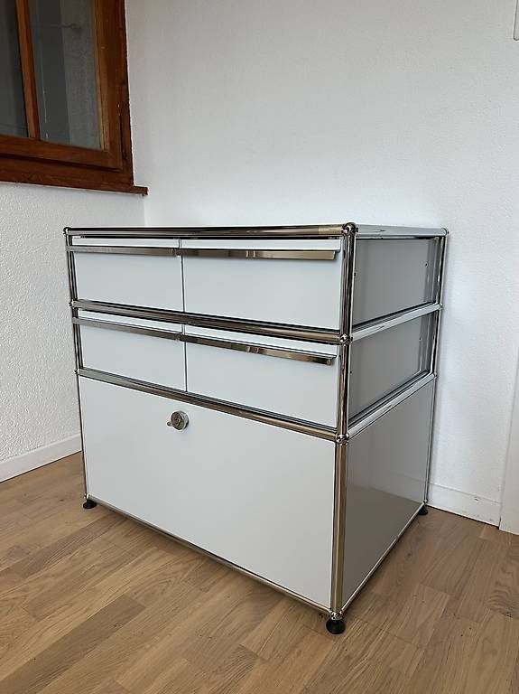 USM Kommoden: Commode USM Haller en Gris Clair // Ref. AY0444 – Gebraucht aus Ravoire von ARKY_s