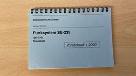Schweizer Armee Checkliste Funksystem SE-235