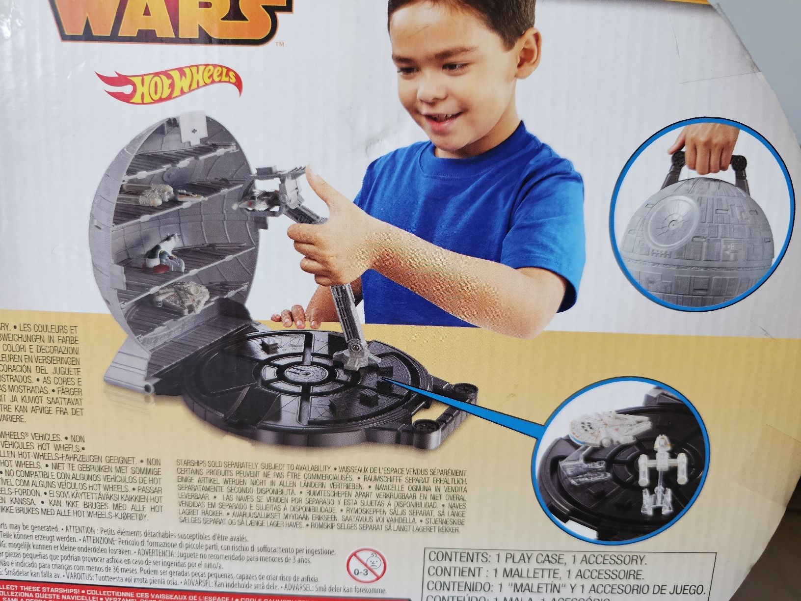 Star Wars Statuette: Hot Wheels Star Wars Death Star / Fabrikneu – Nuovo e nell'imballaggio originale da Schneisingen venduto da backstore24 2