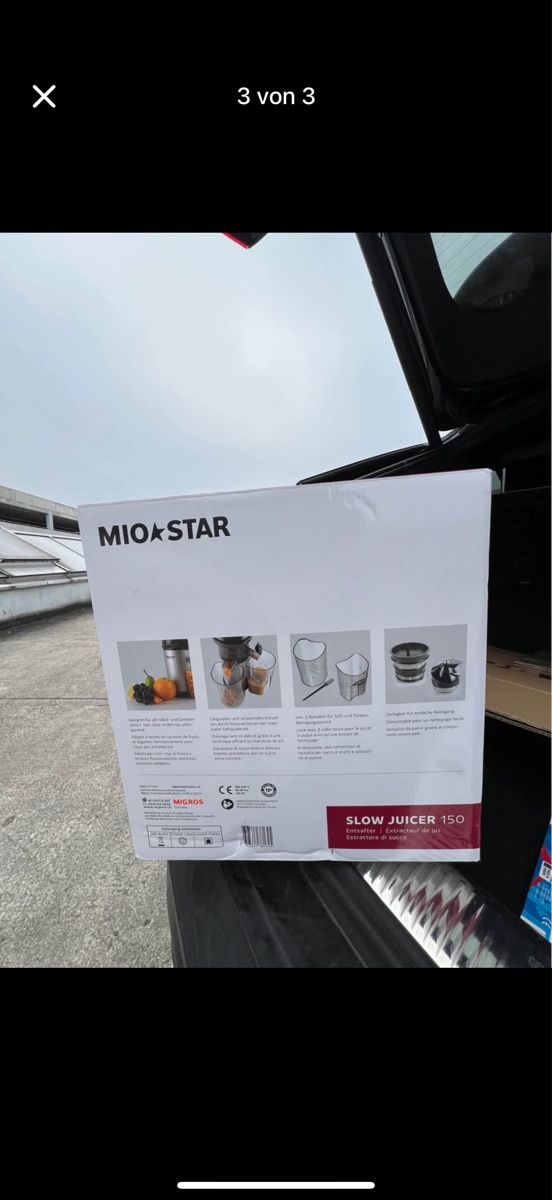 Mio Star Elettrodomestici da cucina: Mio Star Slow Juicer 150 Entsafter – Usato da Zürich venduto da valmirbushati 2