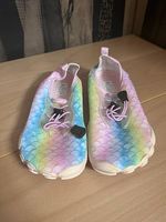 Wasserschuhe (Regenbogen-Meerjungfrauen-Schuppenmuster), G35