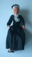Altes Biegepüppchen Dame in langem Kleid 13 cm