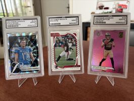 3 NFL Karten - Pitts, Rivers, Rattler - alle APG10!!