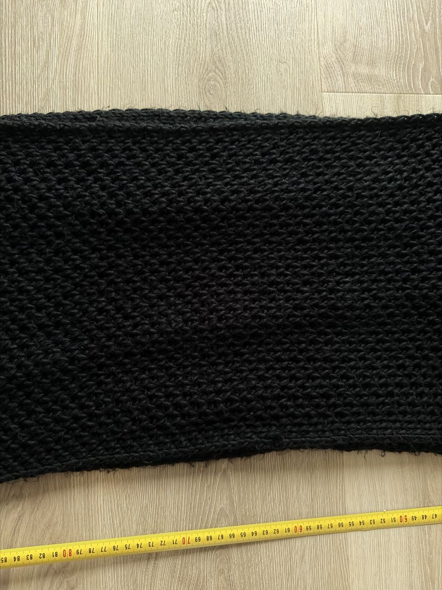 Foulard & Sciarpe: Zara schwarzer, langer Schal – Usato da Alchenflüh venduto da panmae8 1