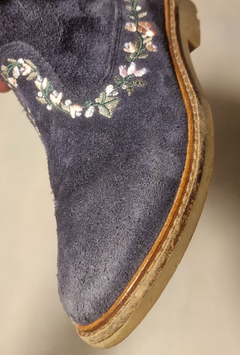 Schuhe für Mädchen: Bottines "Pom d'Api" bleu marine brodées taille 29 – Gebraucht aus Gingins von ven_mz7b 3