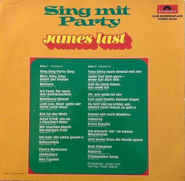 Dischi in vinile: 6x LPs James Last – Usato da Grüningen venduto da azulgrisvinyl 1