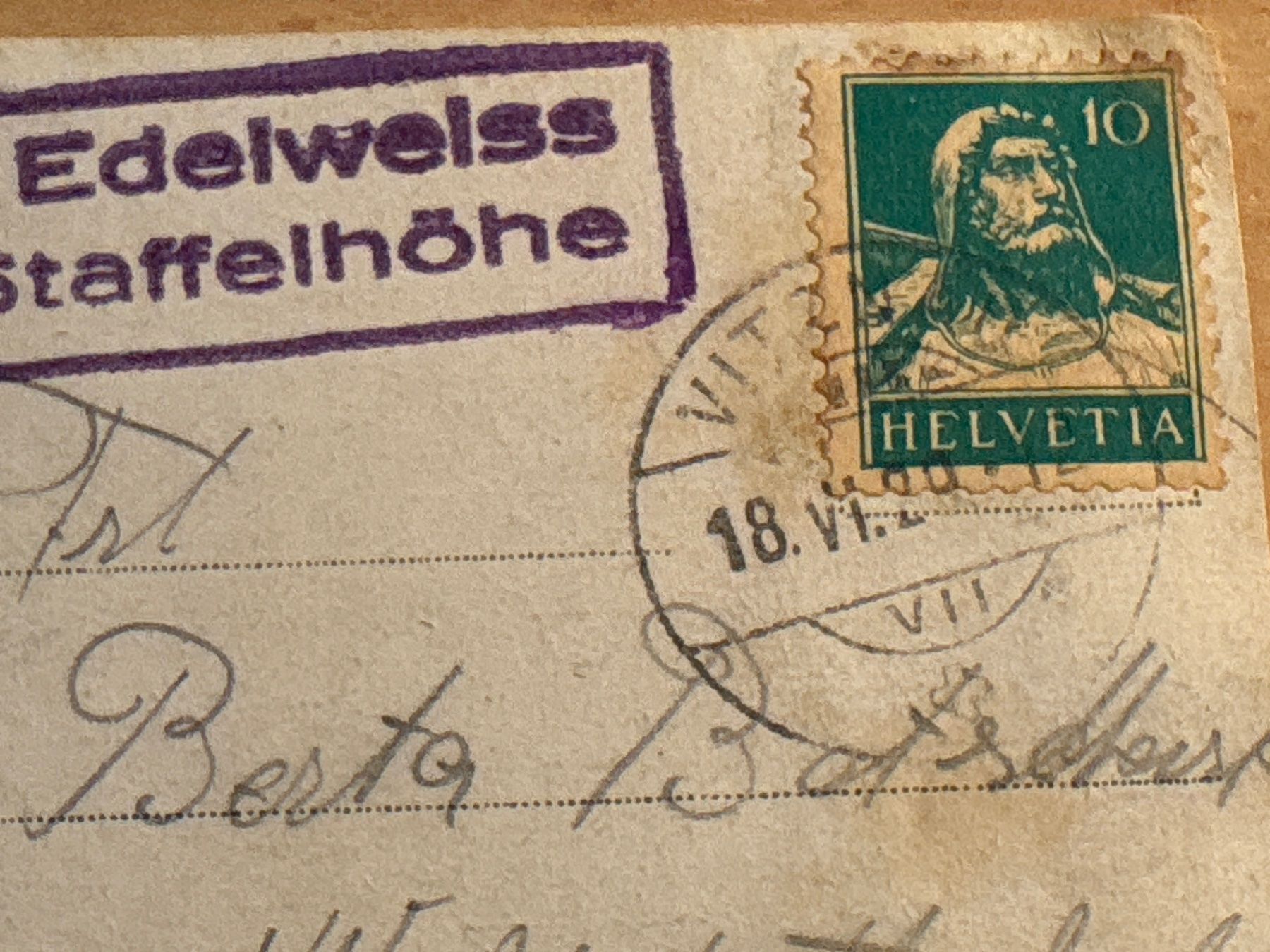 Cartoline postali: Ansichtskarte Rigi-Kulm gebraucht gelaufen – Usato da Ibach venduto da lisch3 2