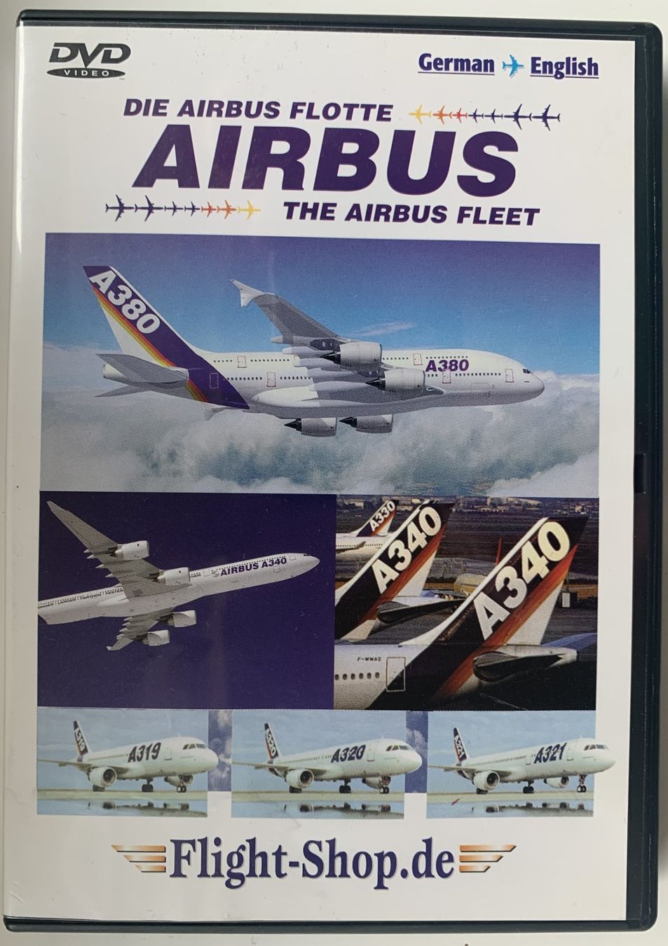 Tutti i DVDs: DVD - Die Airbus Flotte – Usato da Volketswil venduto da zwitsch33