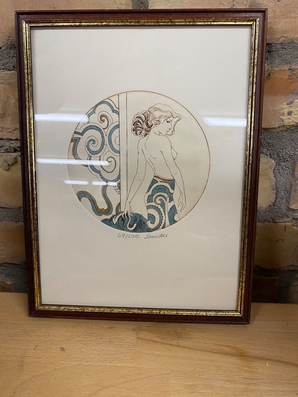 Tableaux: Original handsignierte Radierung Sander eingerahmt – D'occasion à Schwarzenburg par Michellu 6