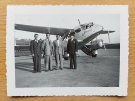 Altes orig. Foto Flugzeug Swissair