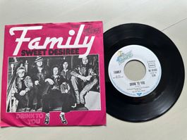 FAMILY rare Sweet Desiree Single Progressive Rock 70's Kult