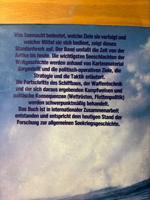 Bücher: Sachbuch: "Seemacht" – Gebraucht aus Seon von retep012 2