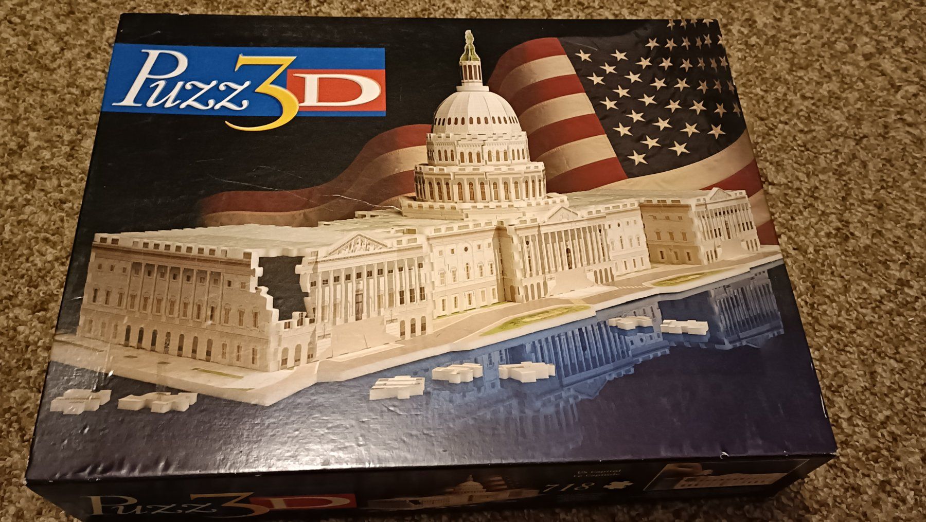 Puzzle: Puzzle 3D US Capitol – Usato da Hinwil venduto da Anlija